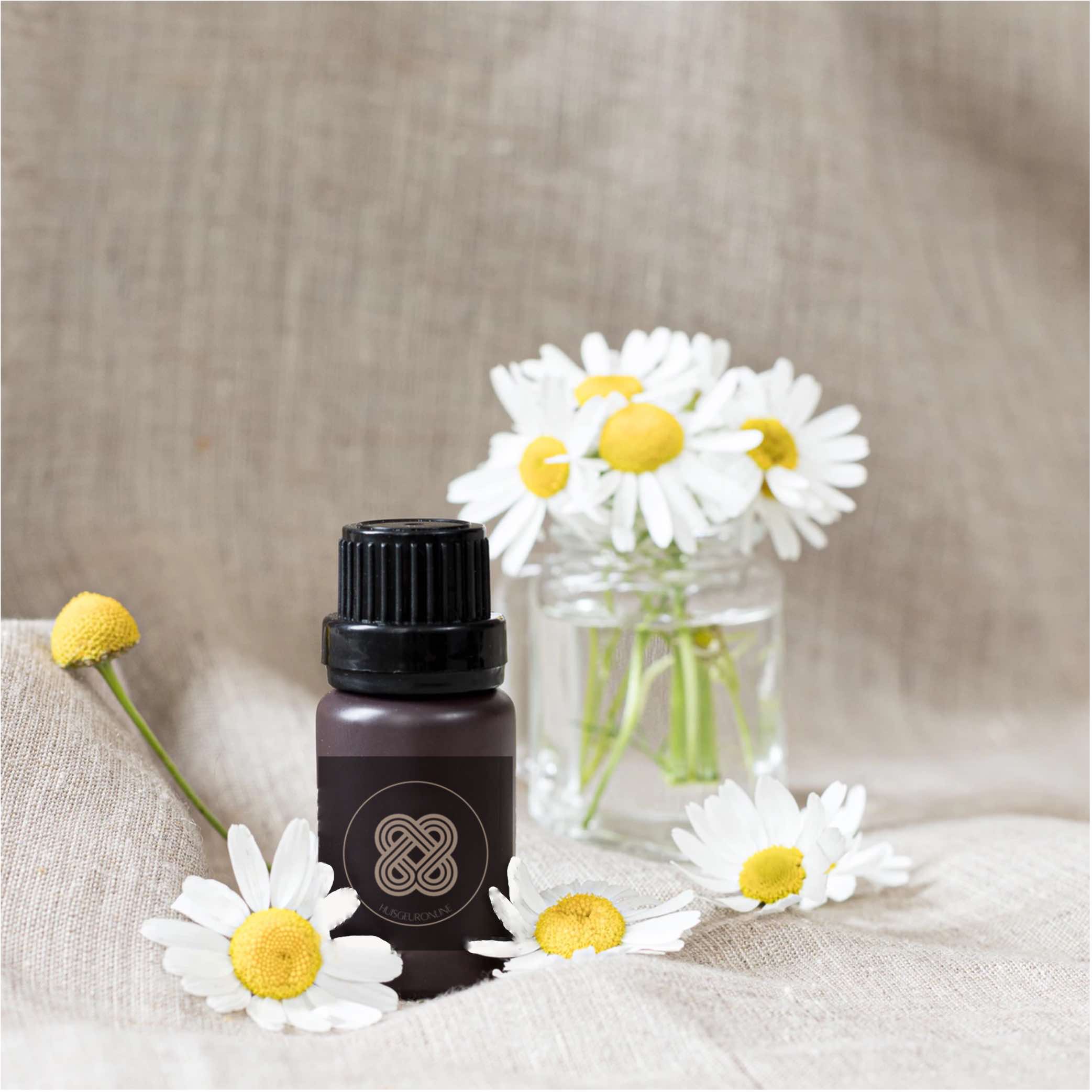 Etherische olie madeliefje