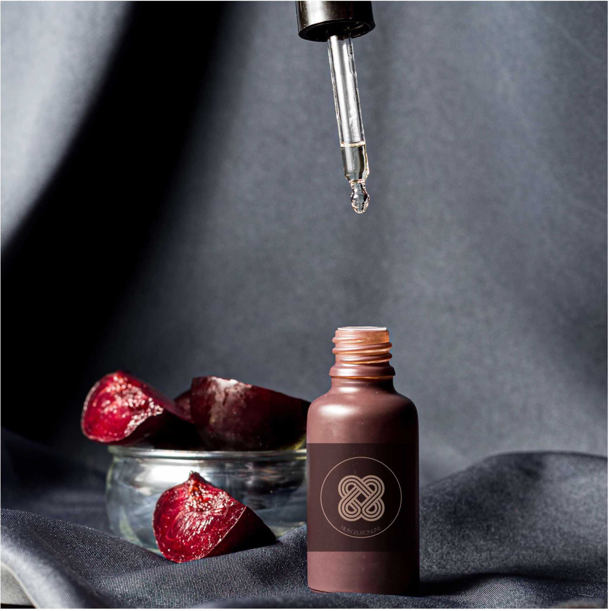 Etherische olie rode vrucht