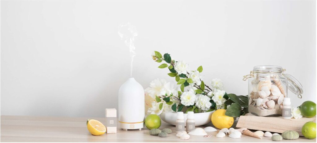 Diffuser met olie - maandabonnement